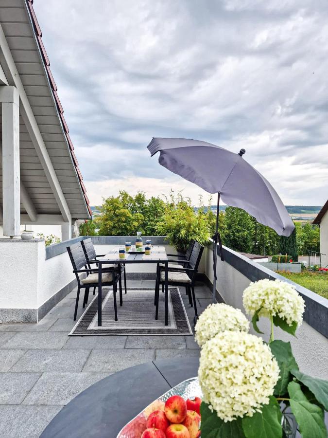 Ferienwohnung -Time To Relax- Bei Bamberg, Mit Herrlichem Blick Auf Das Maintal Viereth-Trunstadt ภายนอก รูปภาพ